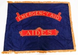 WWI US PHILADELPHIA AID SOCIETY FLAG