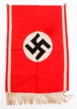 WWII GERMAN NSDAP PODIUM BANNER