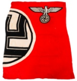 WWII GERMAN STATE SERVICE HALF FLAG