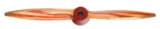 1930's PARNALL ELF WOODEN AIRPLANE PROPELLER