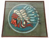 ARTIST'S RENDITION OF 103rd AERO SQ PAINTED FABRIC