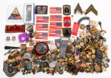 WWII - CURRENT US BUTTON & INSIGNIA BONANZA