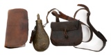 1833 US ARMY POWDER FLASK & CARTRIDGE POUCH