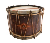 19th CENTURY US REGIMENTAL DRUM