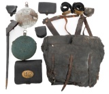 CIVIL WAR UNION KNAPSACK, CANTEENS & FIELD GEAR