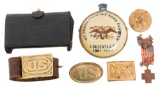 CIVIL WAR - SPAN-AM WAR US INSIGNIA & FIELD GEAR