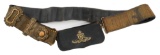 EARLY 20th C. BRITISH ARTILLERY OFF. UNDRESS POUCH