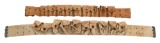 WWI US M1903 EAGLE SNAP & M1917 EM MEDICAL BELTS