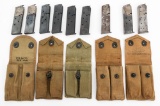 WWI - WWII US M1911 MAGAZINES & POUCHES