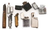 WWI - WWII US ARMED FORCES LIGHTER & MATCH HOLDERS