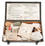 WWII GERMAN LUFTSCHUTZ VEHICLE FIRST AID KIT