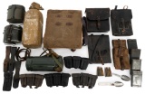 WWII GERMAN AMMO POUCHES & FIELD GEAR