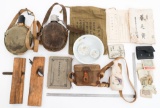 WWII IMPERIAL JAPANESE NAVY CANTEENS & FIELD GEAR