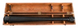 WWII US NAVY QUARTERMASTER MARK II SPYGLASS & CASE