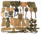 WWII US ARMY ENTRENCHING TOOLS & FIELD GEAR