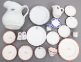 WWI - COLD WAR WORLD MILITARY PORCELAIN SERVEWARE