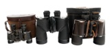 WWII USMC & GERMAN FIELD BINOCULARS