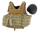 PROTECH TACTICAL LEVEL IV PLATES & CARRIER VEST