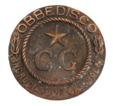 WWII ITALIAN NAVY CRUISER GARIBALDI TAMPION