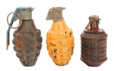 WWII US MkII HE, TRAIN. & JAPANESE TYPE 97 GRENADE