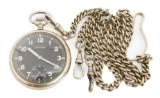 WWII GERMAN PRIVATE PURCHASE GLYCINE POCKET WATCH
