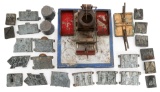 WWI - WWII LEAD SOLDIER MELTER & MOLDS