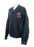 ASTRONAUT BUZZ ALDRIN SIGNED WINDBREAKER JACKET