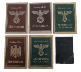 WWII GERMAN & AUSLANDER ARBEITSBUCHS