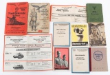 WWII GERMAN RECOGNITION CARDS & MANUALS