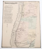 1873 STUYVESANT, NEW YORK BEERS ATLAS MAP