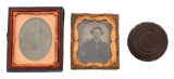 CIVIL WAR DAGUERREOTYPE & POCKET PHOTOGRAPHS