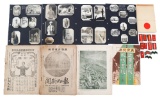 WWII JAPANESE PHOTOS, TABS, MAGAZINE & US BOOKLET