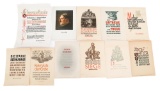 WWII GERMAN NSDAP WEEKLY PROPAGANDA MINI POSTERS