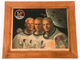 APOLLO 11 PORTRAIT WITH NEIL ARMSTRONG AUTOGRAPH