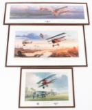 TRUDGIAN, ZOERNIG & TURNER AVIATION LITHOGRAPHS