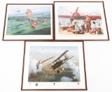 STOKES, DIETZ & GRINNELL WWI AVIATION LITHOGRAPHS