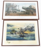 GIL COHEN & ROBERT BAILEY AVIATION LITHOGRAPHS
