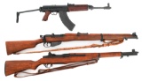 WWII - COLD WAR US, UK & CZECH REENACTOR'S RIFLES