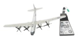 WWII AAF B-29 ENOLA GAY PAUL TIBBETS SIGNED MODEL