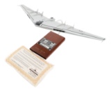 US NORTHROP YB-49 SIGNED MODEL AIRPLANE