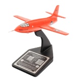 CHUCK YEAGER SIGNED X-1 ROCKET PLANE MODEL