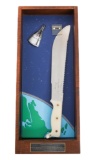 US ASTRONAUT KNIFE WITH DISPLAY CASE
