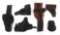 PISTOL HOLSTERS - LOT OF 6