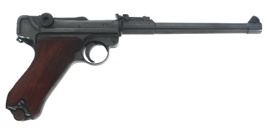WWI GERMAN DWM LP08 9mm ARTILLERY LUGER PISTOL