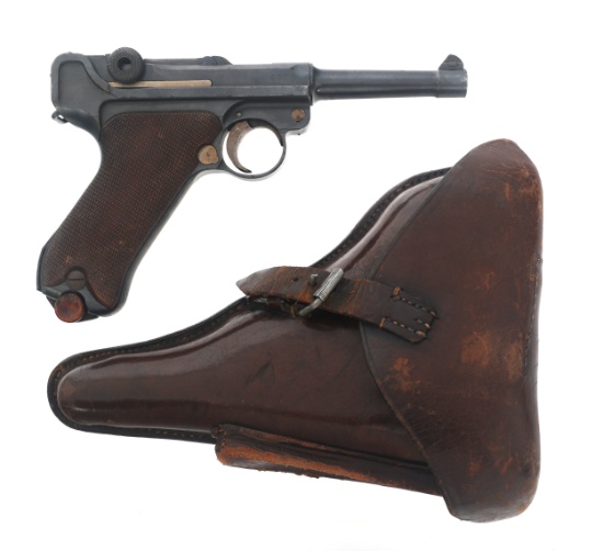 1916 WWI GERMAN DWM MODEL P08 9mm LUGER PISTOL