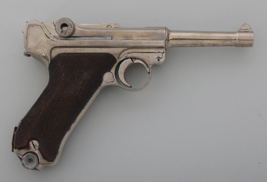 GERMAN 42 CODE MAUSER P08 9mm CAL LUGER PISTOL