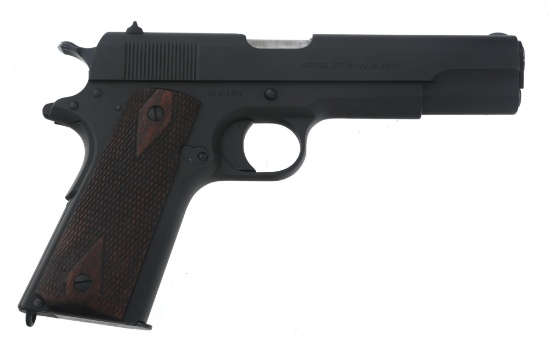 1918 US COLT MODEL 1911 ARMY .45 CALIBER PISTOL
