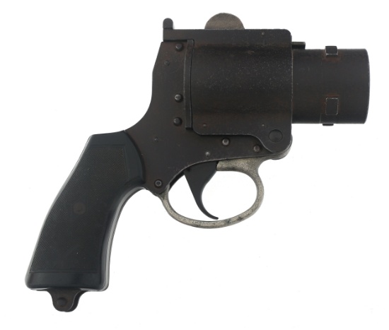 WWII BRITISH WEBLEY & SCOTT No 4 Mk I FLARE PISTOL