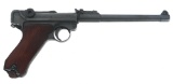 WWI GERMAN DWM LP08 9mm ARTILLERY LUGER PISTOL