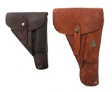 WWII GERMAN HI POWER AND MAUSER HSC HOLSTERS